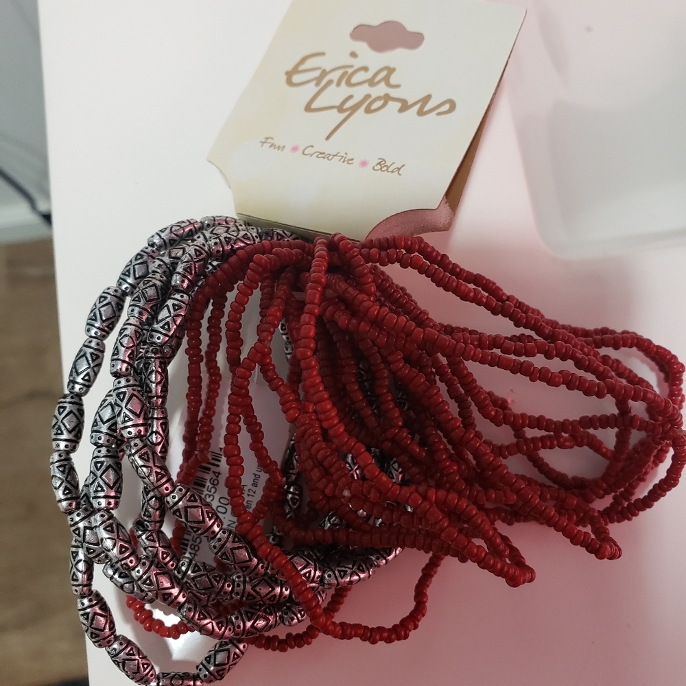 Erica Lyons seed bead bracelet